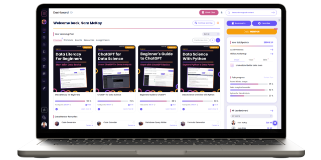 Future-Proof Your Career<br> Master Data Skills<br> Upskill in AI