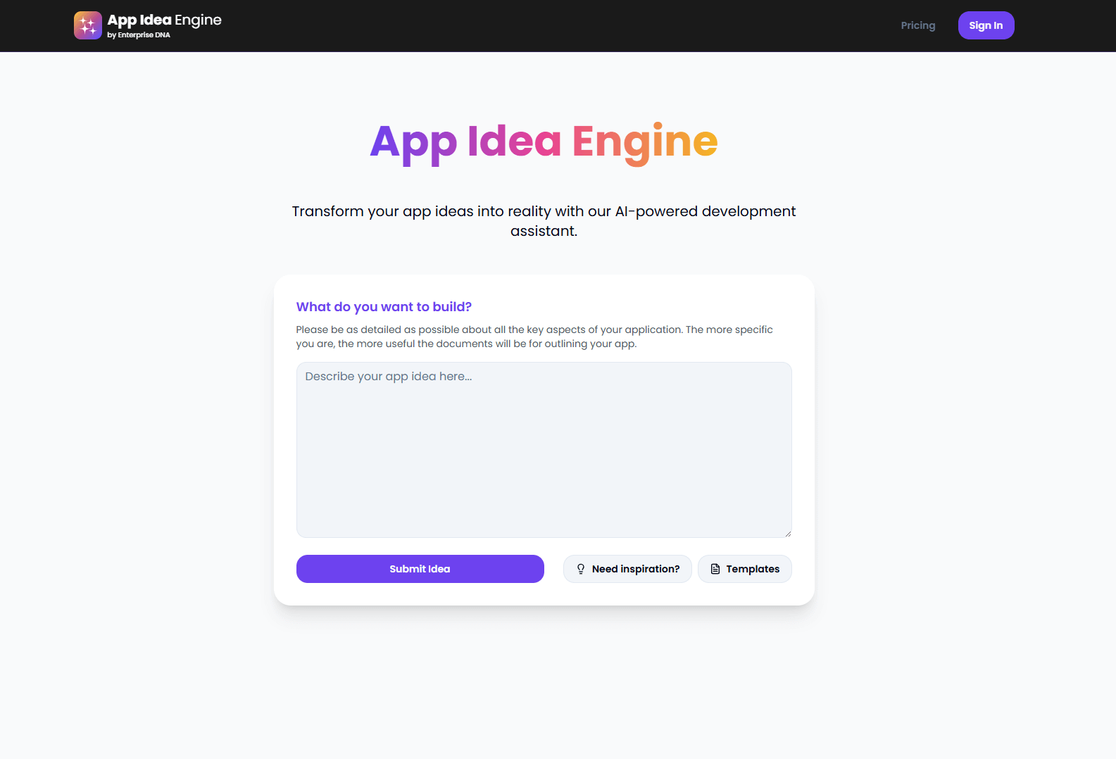 App Idea Engine