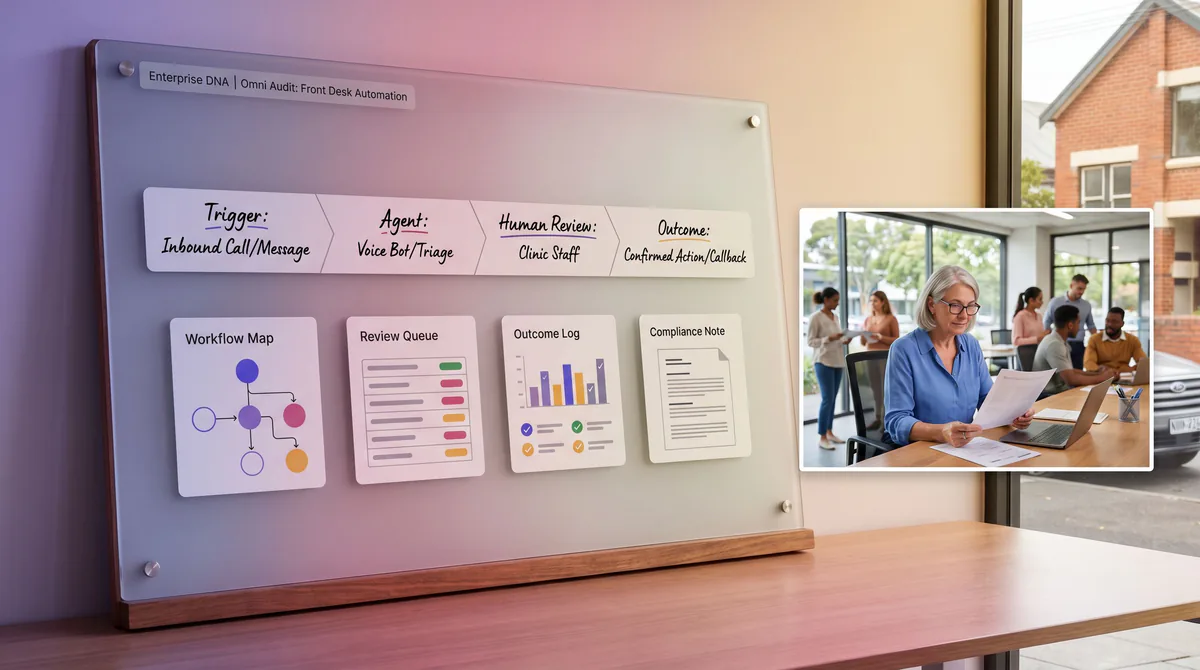 Front Desk Automation Map for Clinics