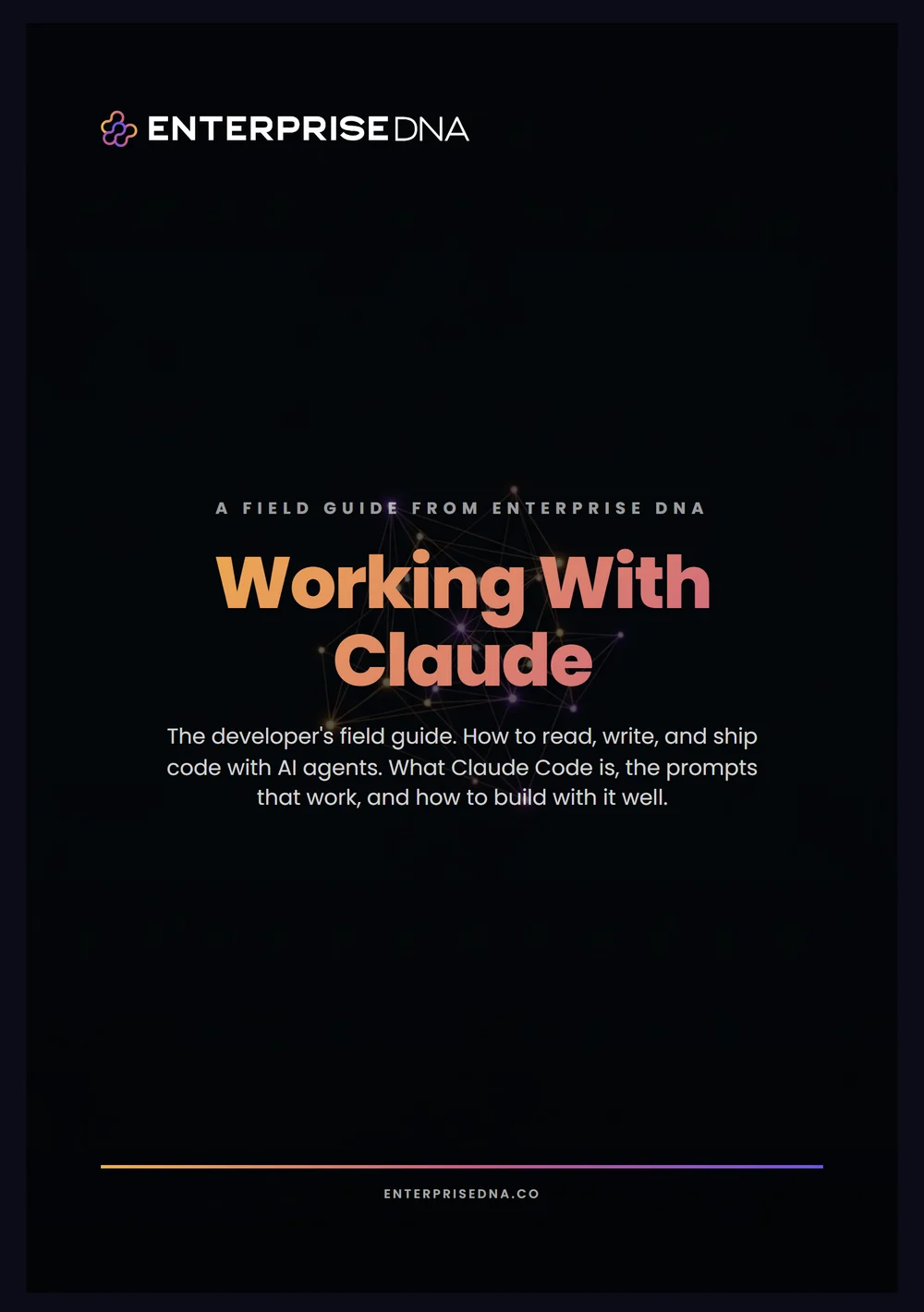 Working With Claude field guide cover